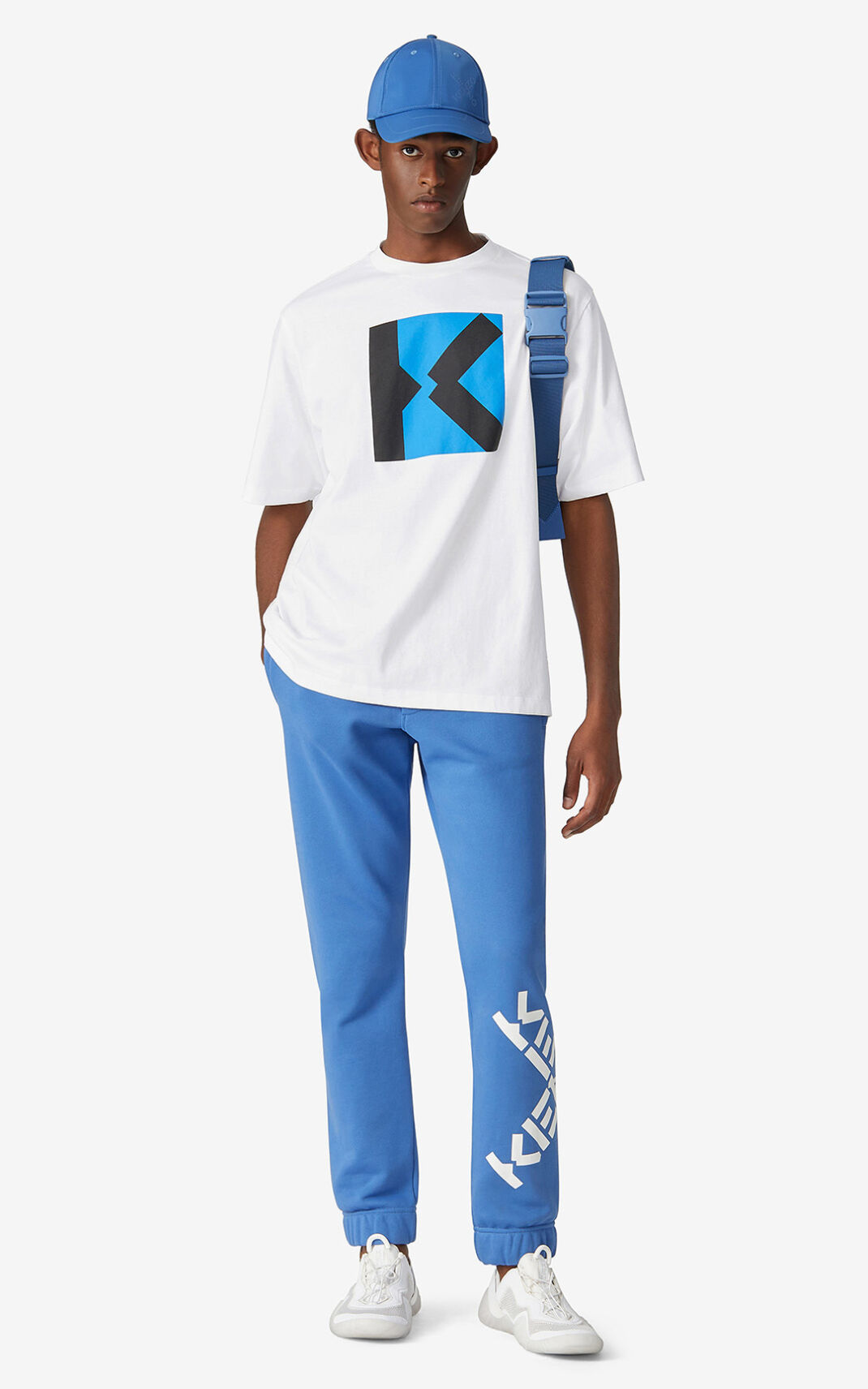 Kenzo Sport Big X Jogger Hombre Azules | 5893167-OW